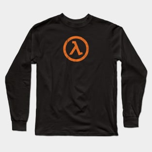 Half Life Lamba Symbol Long Sleeve T-Shirt